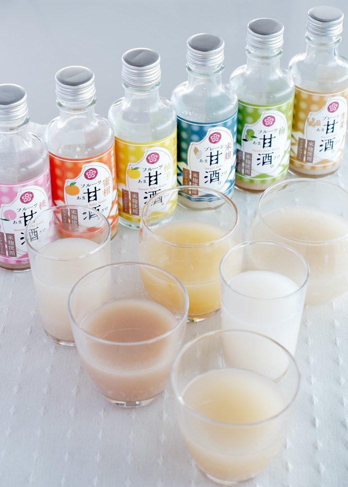 日本伝統の栄養ドリンクが美味しく進化！生活を彩る「フルーツ甘酒 6本セット」