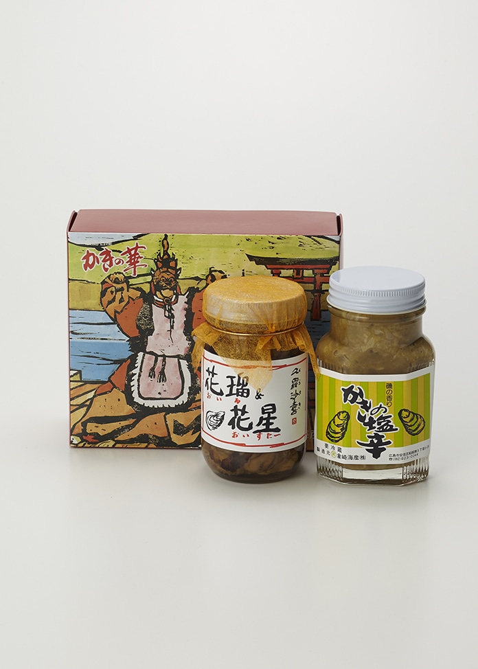 560円 新到着 高木食品 花瑠 花星 牡蠣 かき オリーブオイル漬け おつまみ おかず 広島 広島土産 倉崎海産