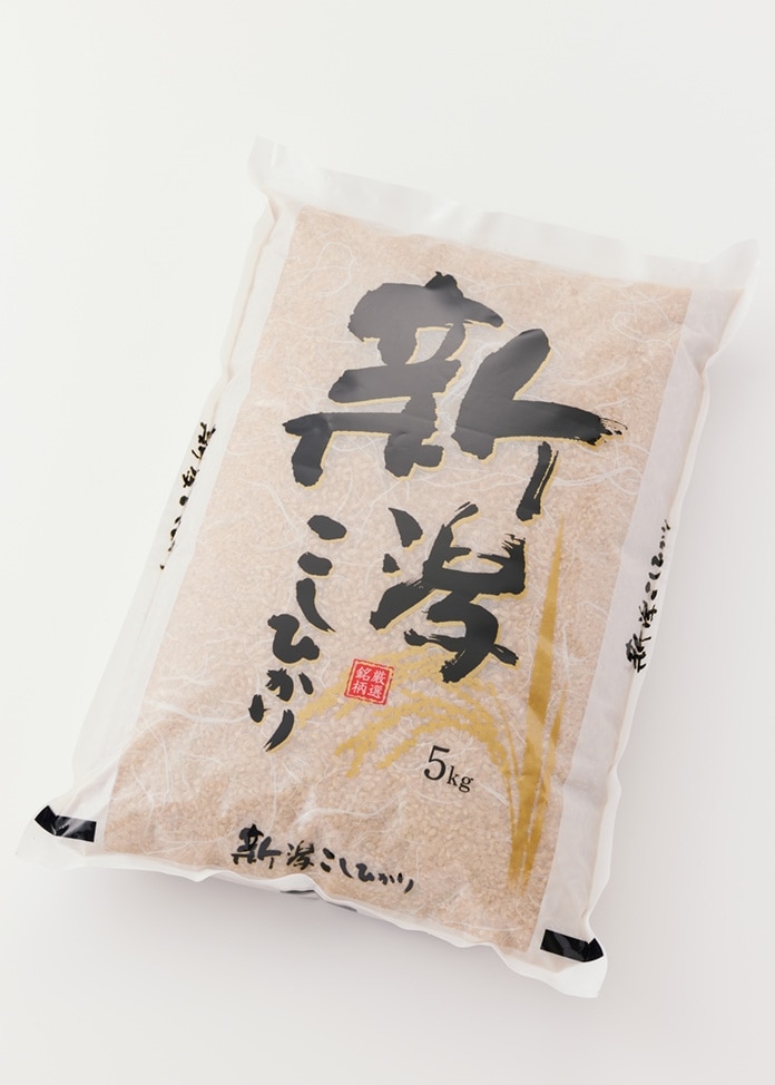 米　令和４年産無農薬無肥料JAS認定新潟県産コシヒカリ　玄米５kg