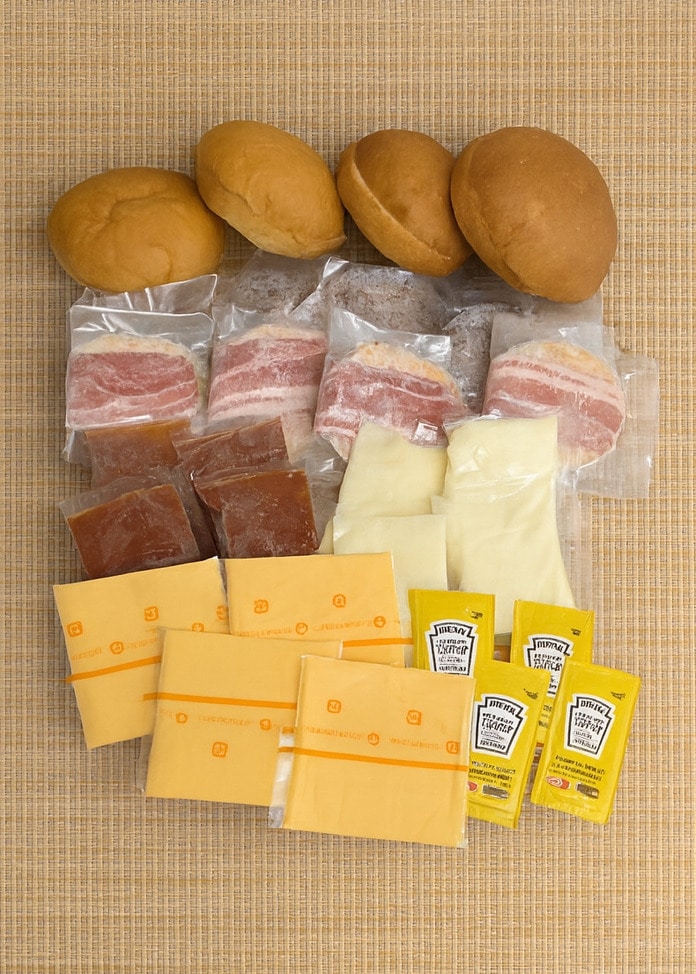 佐世保バーガーミュージアムのスペシャル佐世保バーガー（4個入）