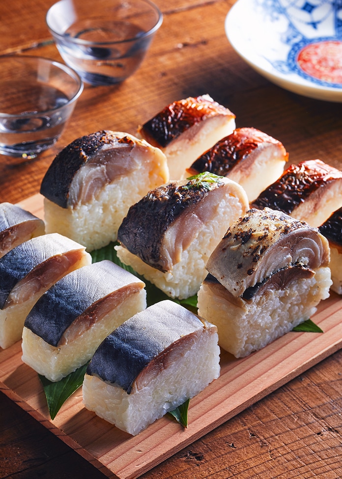 3種の鯖棒寿司食べ比べセット（梅） 魚介・海産物加工品グルメ通販のオンワード・マルシェ