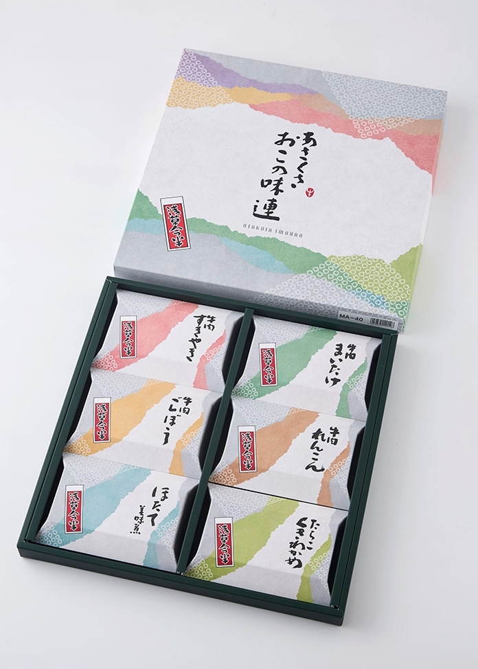 【浅草今半】おこの味連詰合せ（6種入り）
