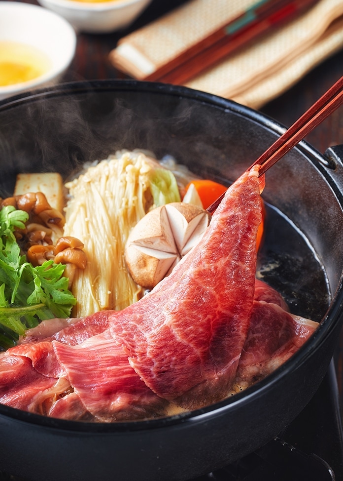佐賀牛すき焼き鍋セット（2食入り）|　肉系お取り寄せ・通販のオンワード・マルシェ