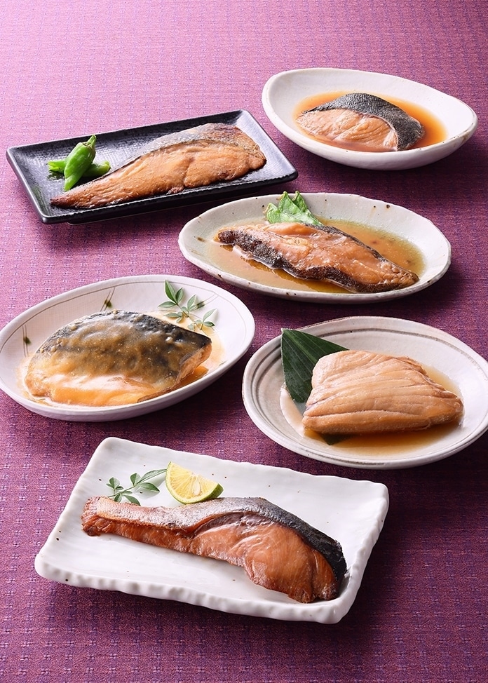 至福の一菜　煮魚・焼魚詰合せ（5種5袋入り）