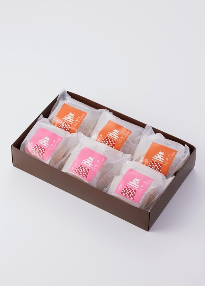 生クリームおゝ垣6入り（いちご・柿チーズ）