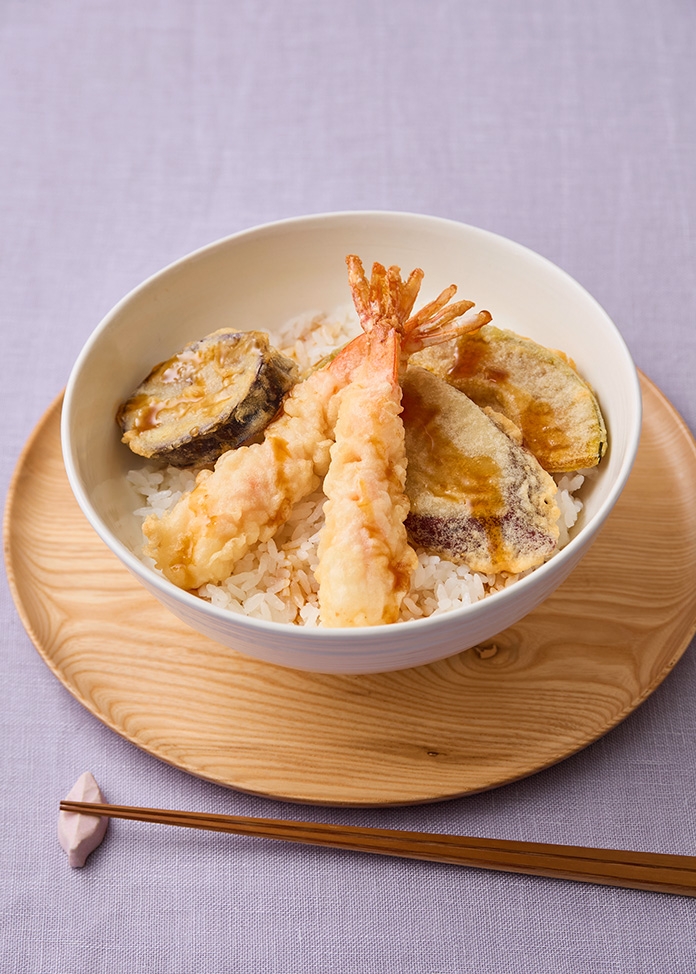海老と野菜の天ぷらセット タレ付き（4食入り）