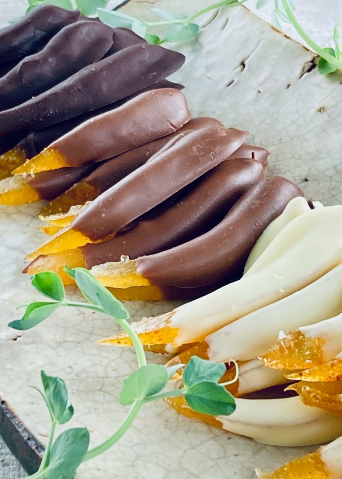 【オーガニックチョコレート使用】綾町の日向夏ピールチョコレート 3種セット（ビター・ミルク・ホワイト）
