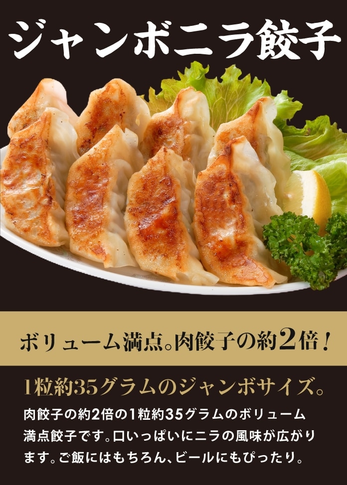『大阪王将』餃子食べ比べセット（元祖肉餃子+ジャンボニラ餃子+鶏しそ塩餃子）