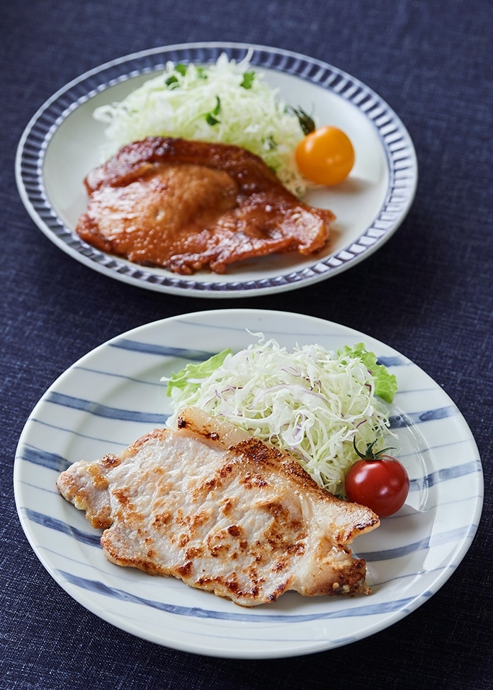 北海道産豚ロース味噌漬・塩麹漬セット