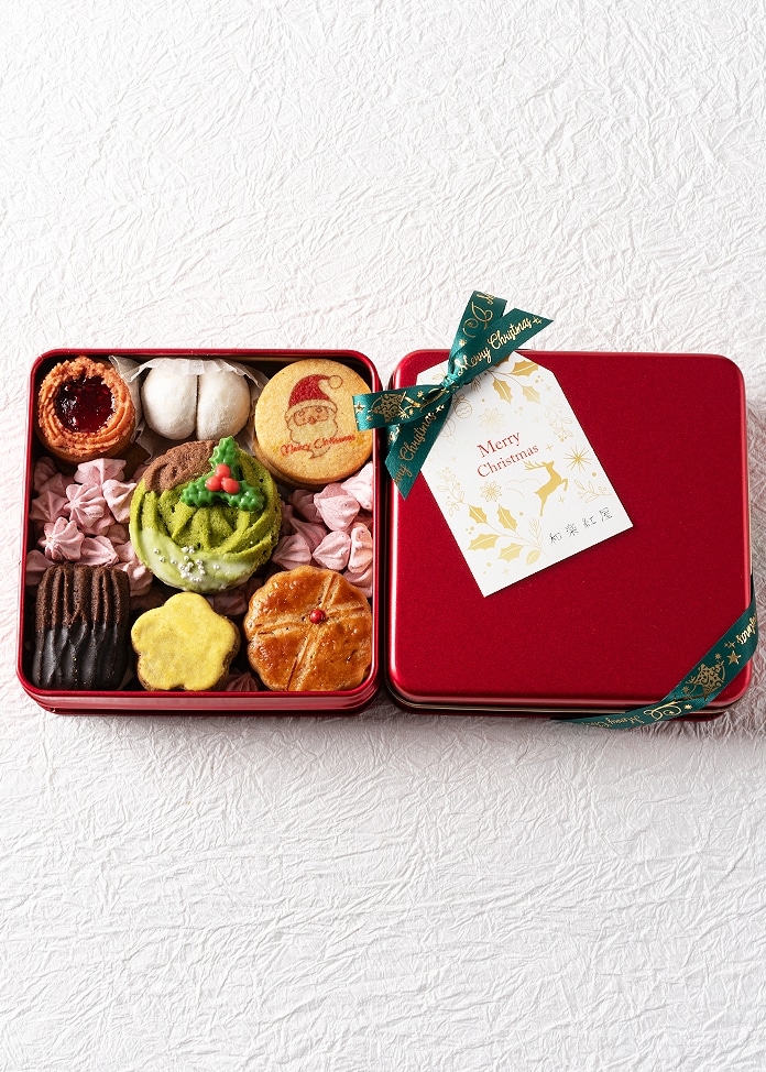 紅屋のクッキー缶 クリスマス2025