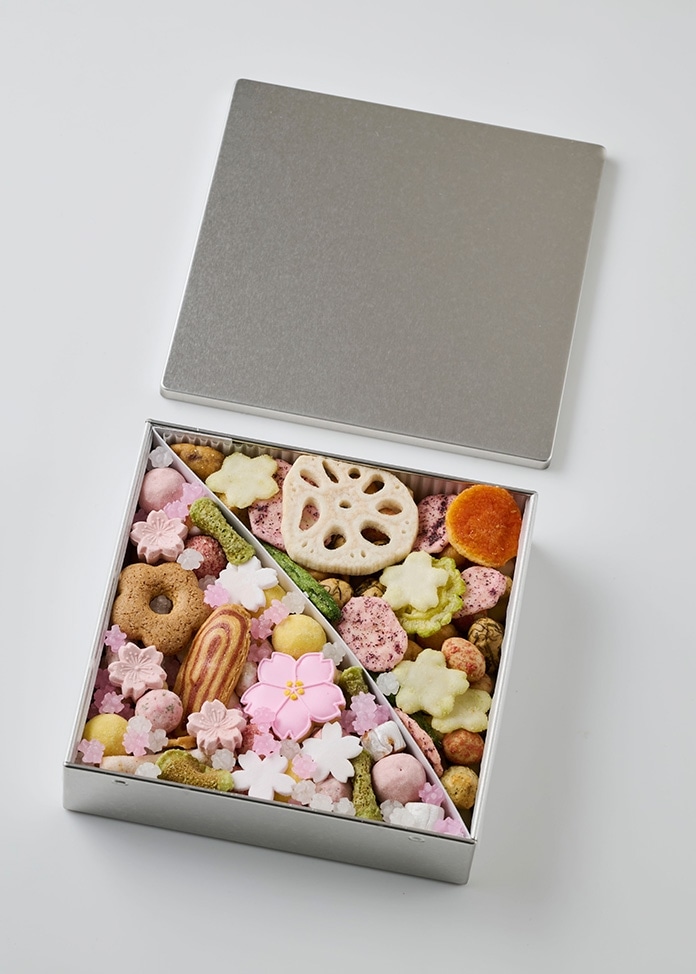 ふきよせ 甘じょっぱい缶 Sakura Saku