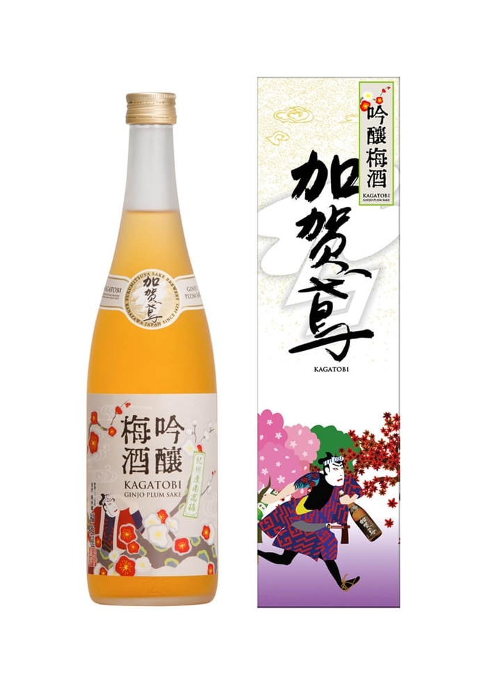 加賀鳶 吟醸梅酒 720mL 化粧箱入り