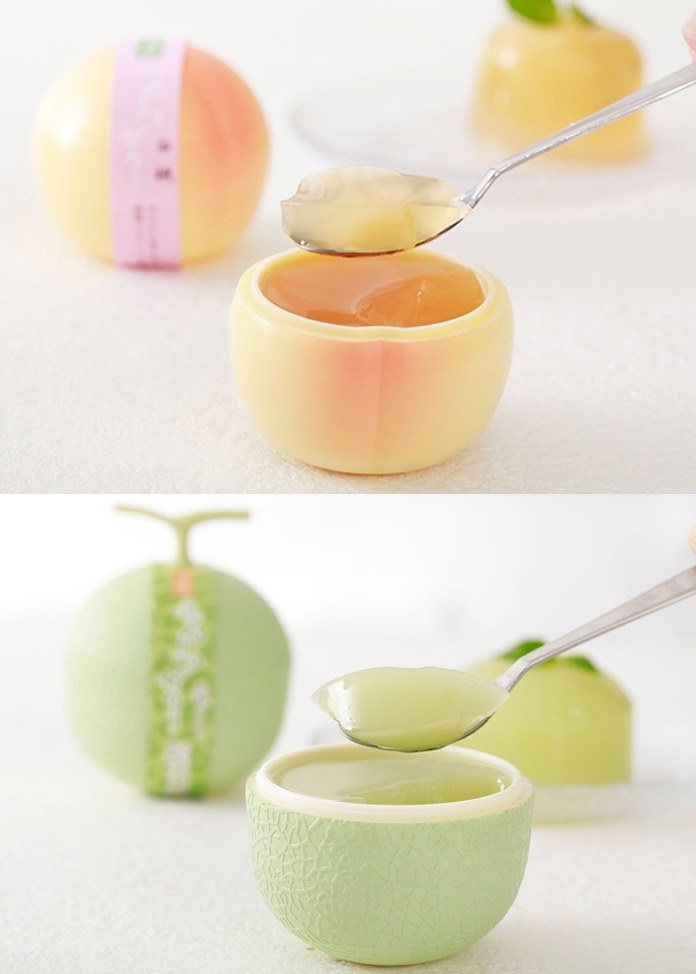 ふるーつぜりー10個入り進物箱タイプ（包装紙包み）