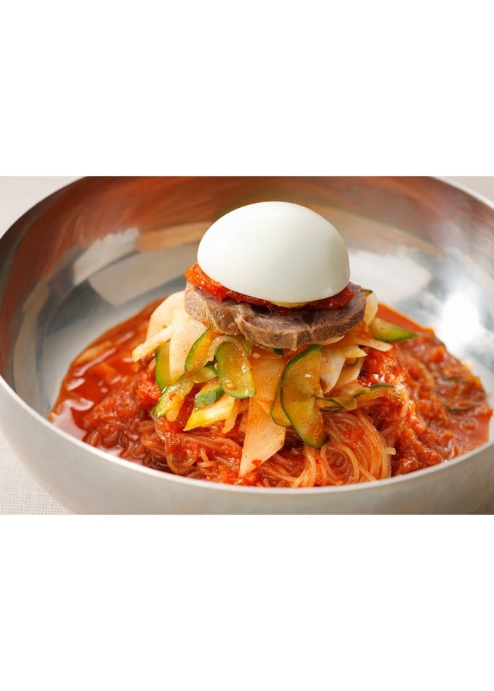 【ぴょんぴょん舎】ピビン冷麺スペシャル4食入り（具材付き）2セット（8食分）