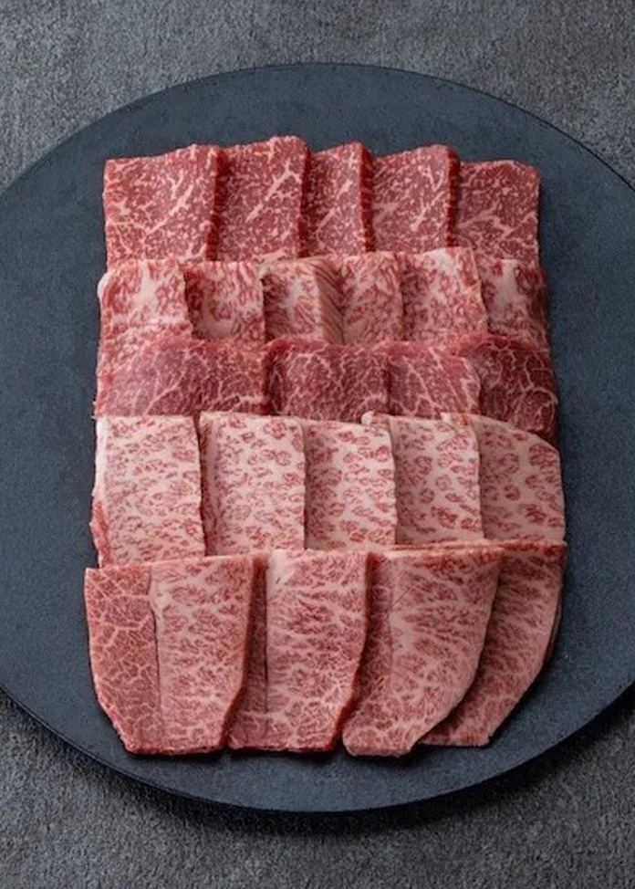 鳥取和牛 5種類の希少部位焼肉 計500g