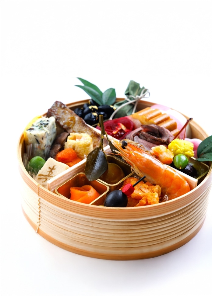 ことほぎ華おせちとあでやか手鞠寿しセット（2～3人前）