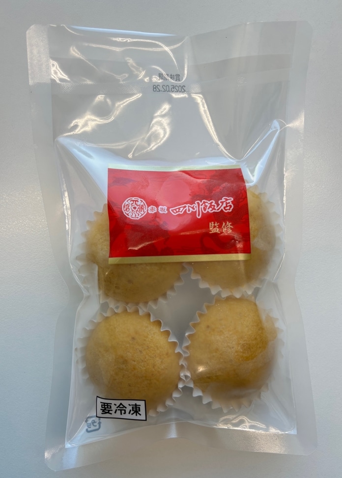 【赤坂四川飯店】マーラーガオ（4個入） 6袋