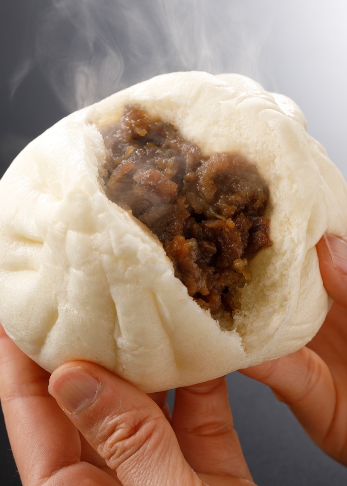 【焼肉ヒロミヤ＋】黒毛和牛カルビまん 4個