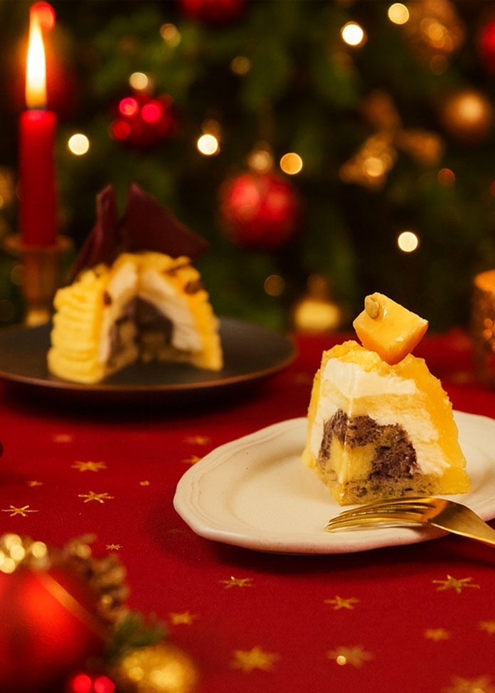 幻のさつまいも シルクスイートのモンブラン クリスマス（3号）
