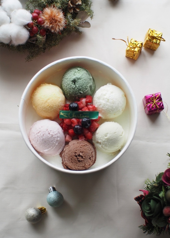 クリスマスジェラートケーキ