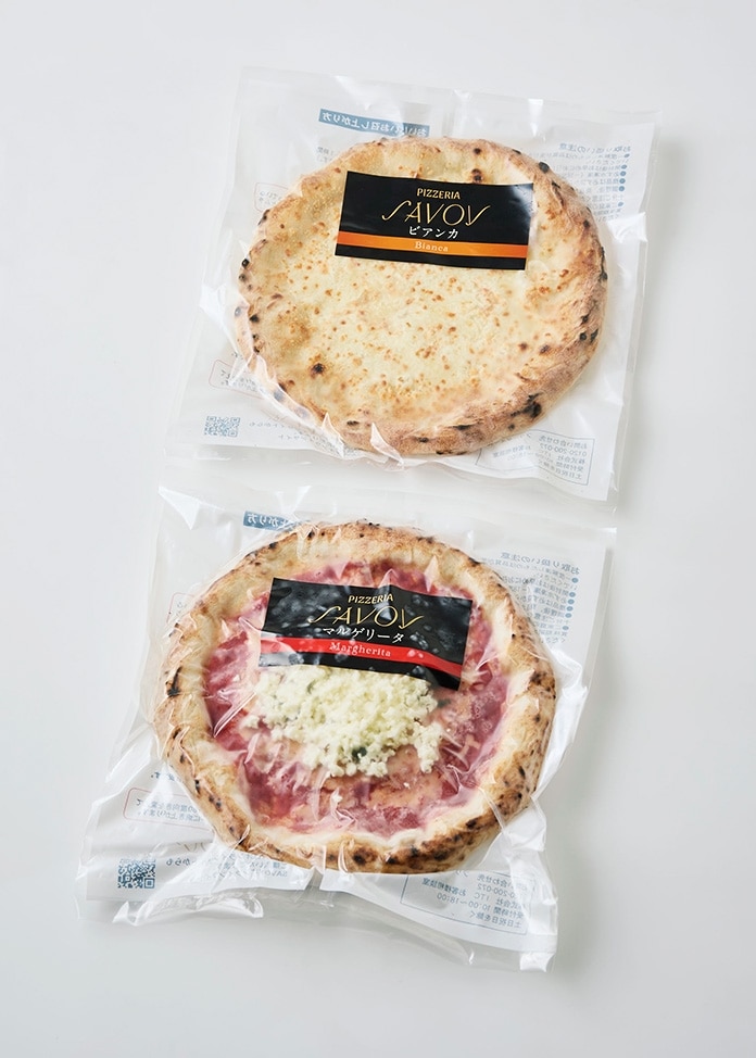 マルゲリータ１枚・ビアンカ1枚