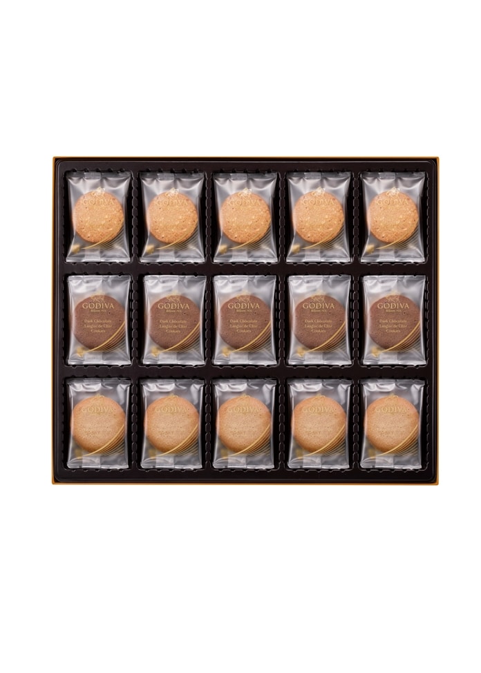2箱セット GODIVA ラングドシャクッキーアソートメント 52枚入 GODIVA】ラングドシャクッキーアソートメント（52枚入）| 焼き菓子