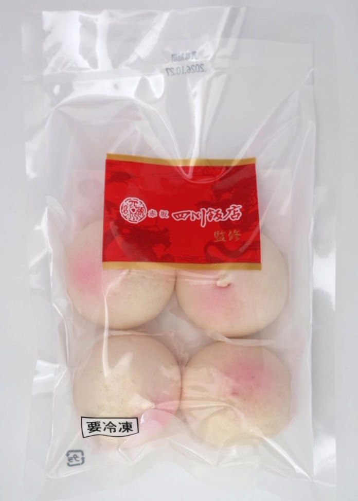 【赤坂四川飯店】桃まん（4個入） 6袋