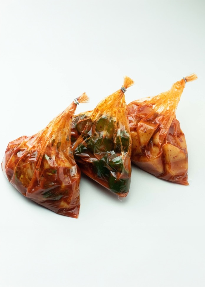 ハンさんの手作りキムチ3種セット