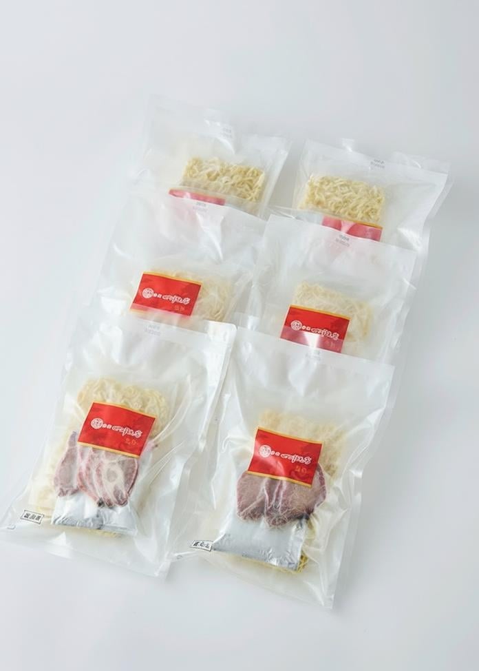 【赤坂四川飯店】麺3種セット（計6食）