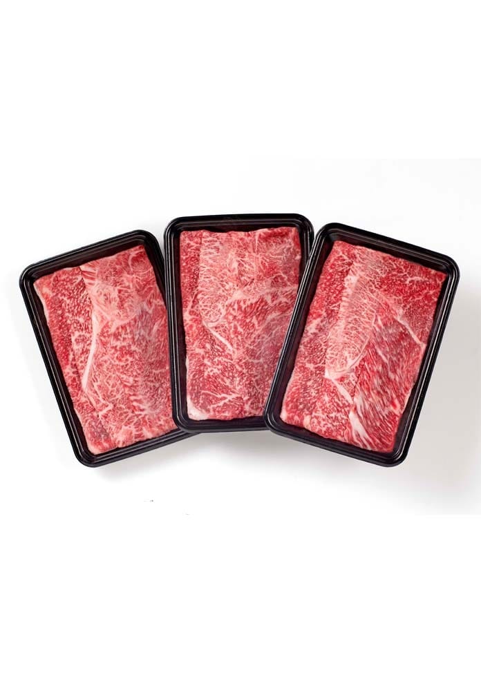 三大和牛すきしゃぶセット各200g（計600g）