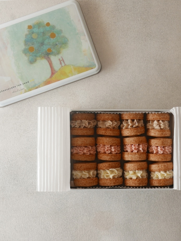 国産有機小麦のミニチーズバターサンド缶