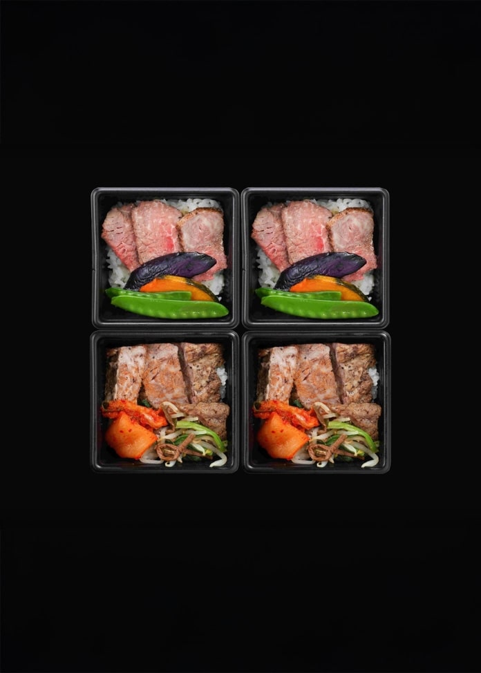 米沢牛ステーキ・焼肉ご飯セット（4個）