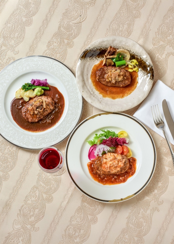 米沢牛入りハンバーグセット（4種4個）