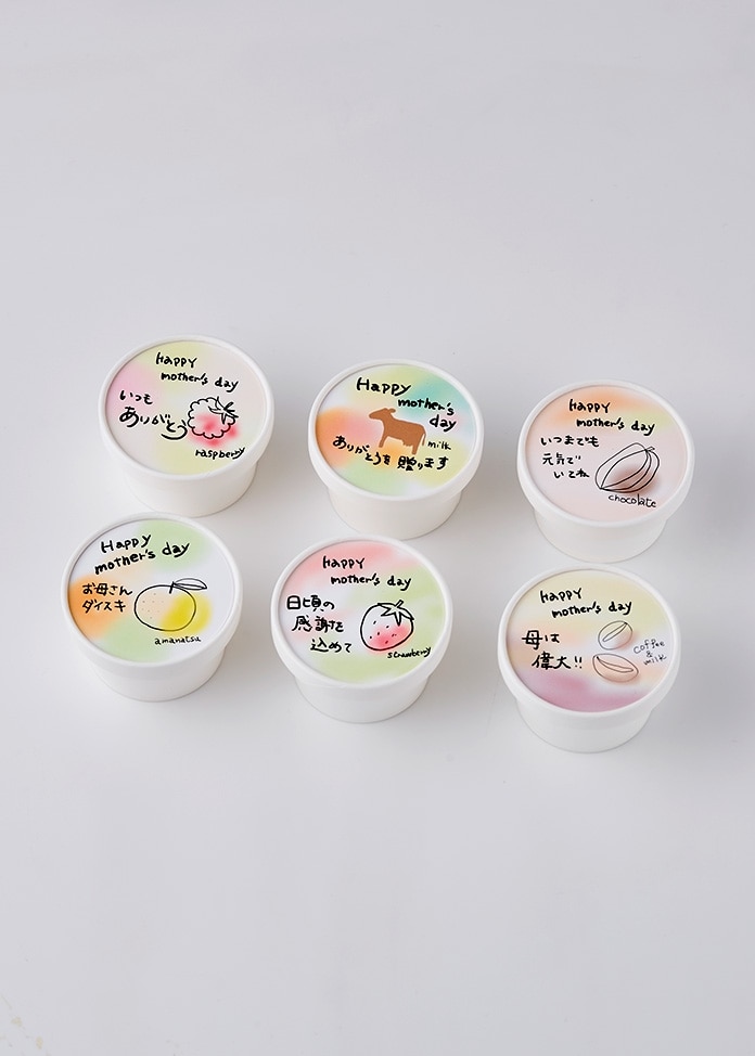 【母の日限定】幸せジェラート 6個