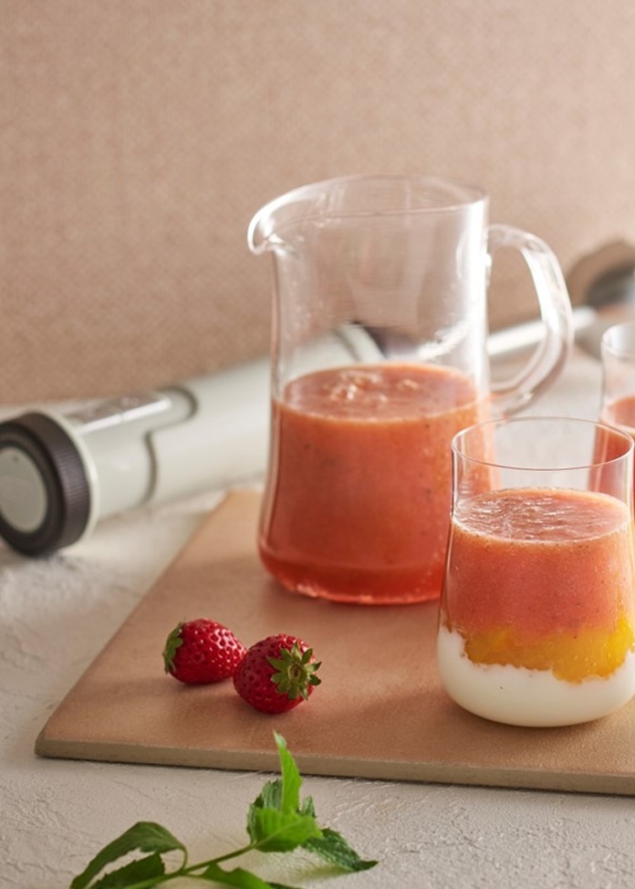 【Toffy】コードレスハンドブレンダー K-BD6-AW