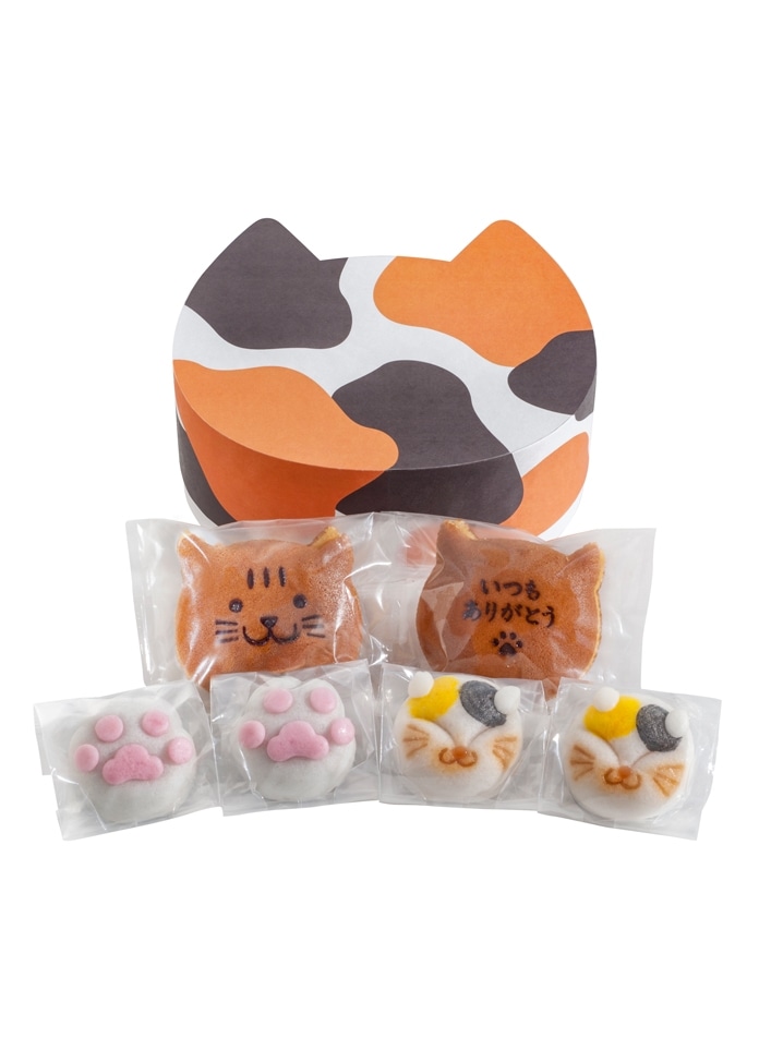 【京都 養老軒】三毛猫おやつ帖（母の日仕様）