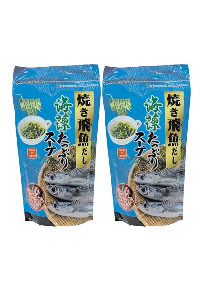 焼き飛魚だし あごだし 海藻 スープ 70g×2