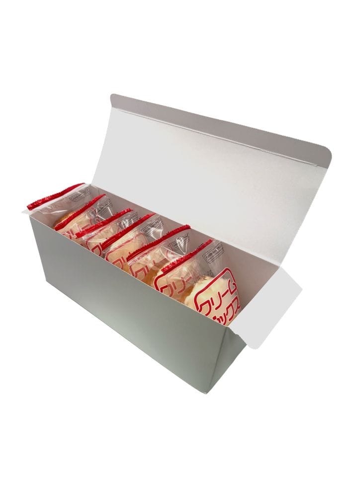 クリームボックス（ミルククリーム味）6個入り