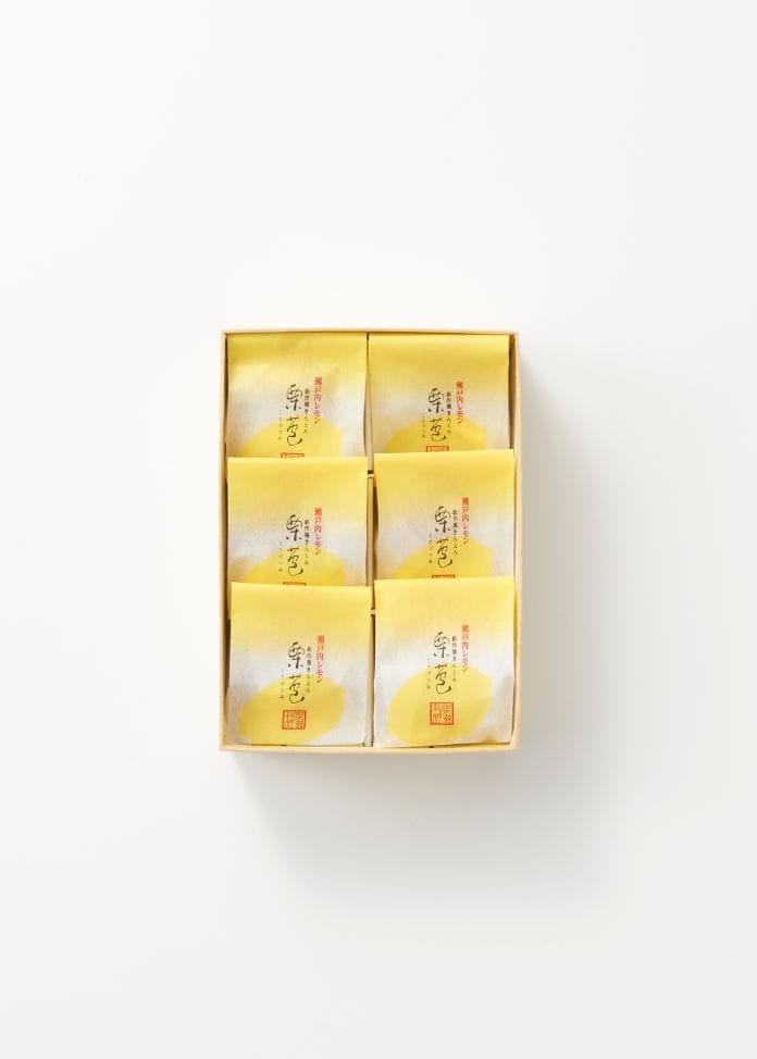 創作栗きんとん レモン栗苞 6個入り