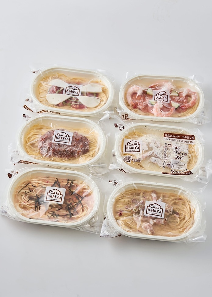 無添加　電子レンジ専用パスタセット6食