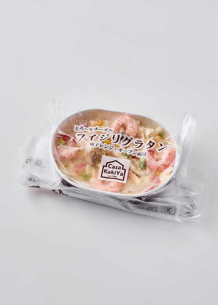 フイジリのエビグラタン（電子レンジ・オーブン両様）