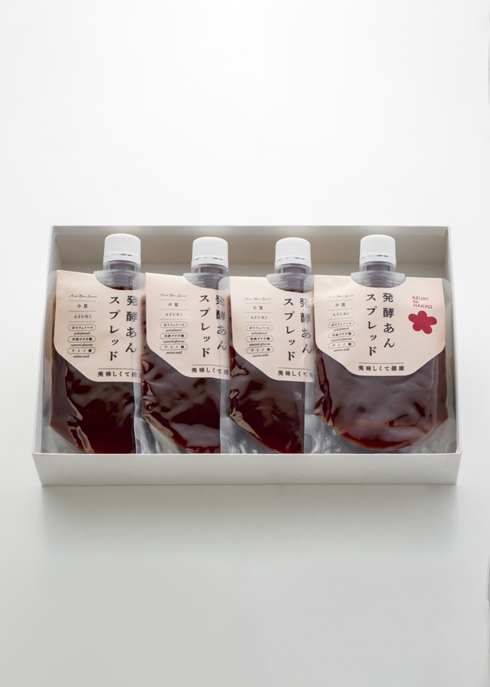 発酵あんスプレッド 4本入り（小豆4本）