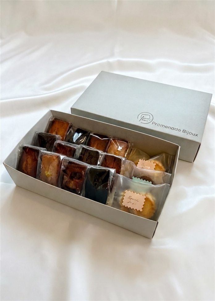 フィナンシェ＆焼き菓子BOX（フィナンシェ12個・クッキー3袋）