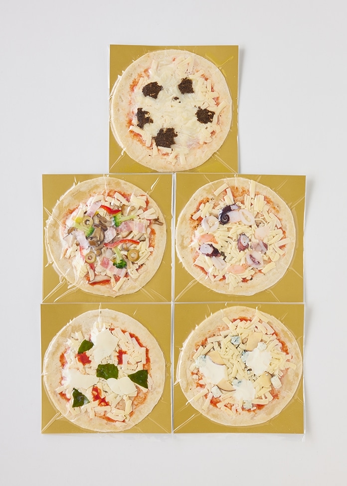 クリスピーピッツァセット　（18cm×5枚入り）|　ピザお取り寄せ・通販のオンワード・マルシェ