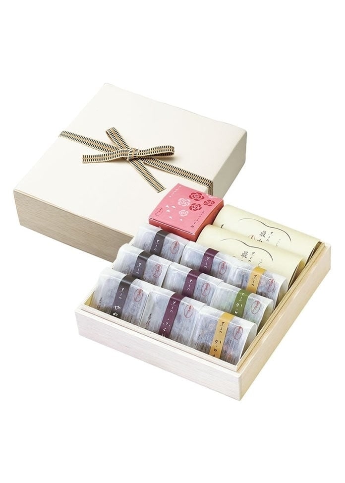 【母の日限定】【母の日掛け紙対応可】季節の詰合せ＜ローズ＞木箱（小）