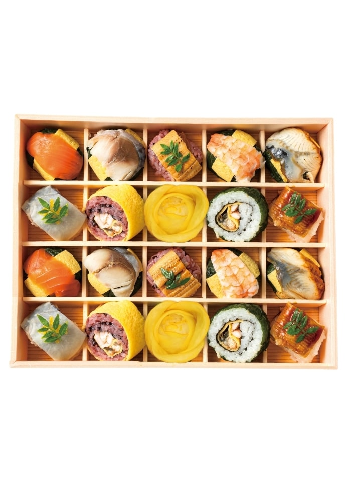 【夏限定】季節の手鞠わさび葉寿し夏20個