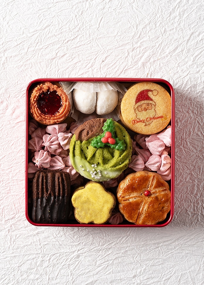 紅屋のクッキー缶 クリスマス2025