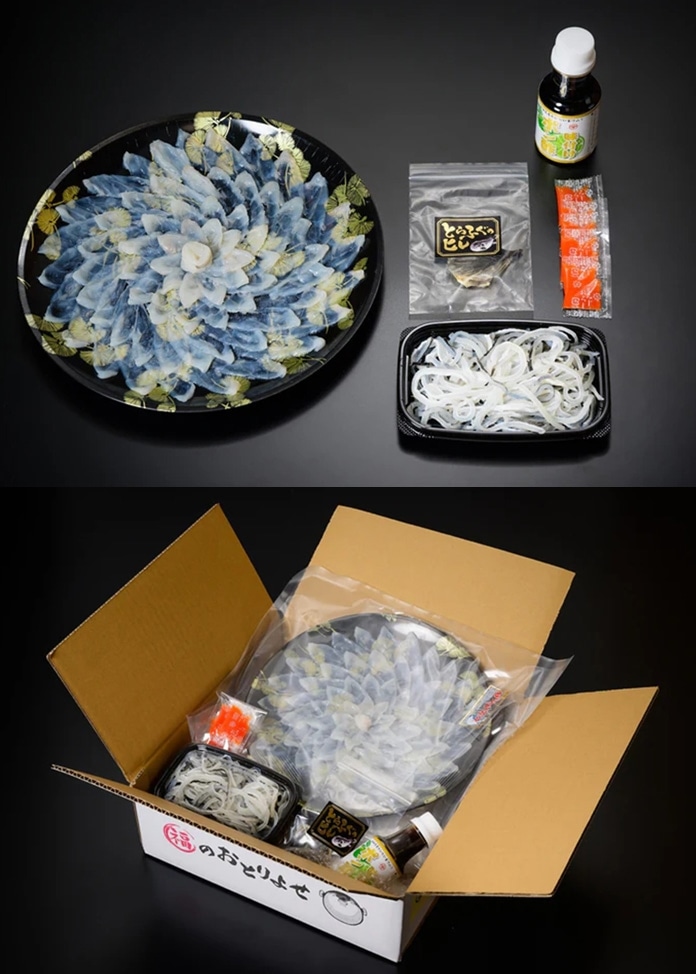 とらふぐ薄造り 贅沢盛り（4～5人前）