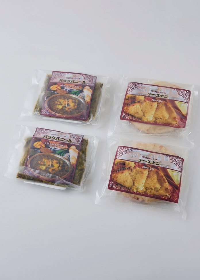 パラクパニール＆チーズナン（2人前）
