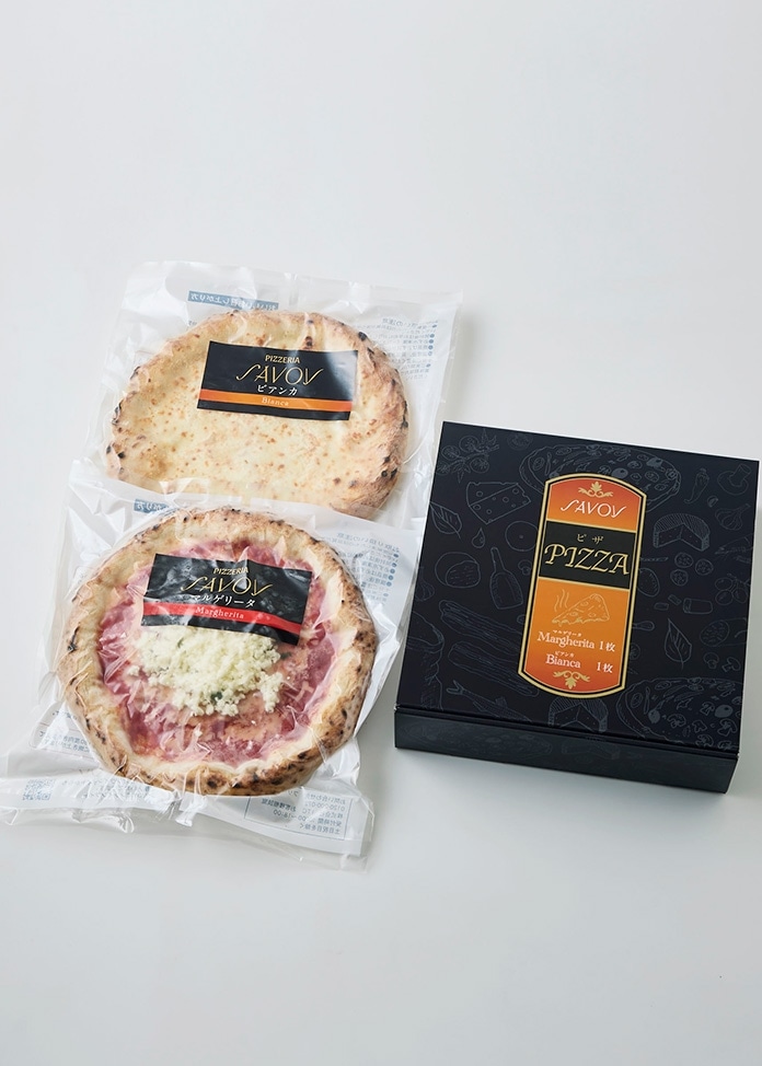 マルゲリータ１枚・ビアンカ1枚